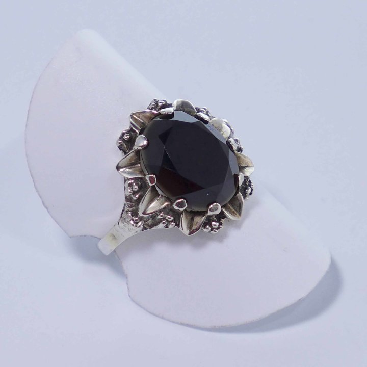 Star shaped agate ring