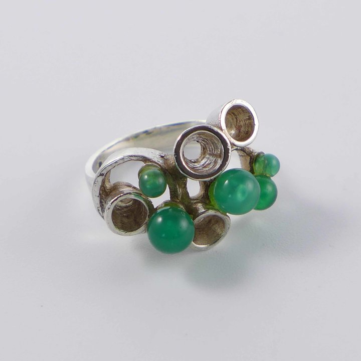 Charisma Design - Ring mit Grünachat