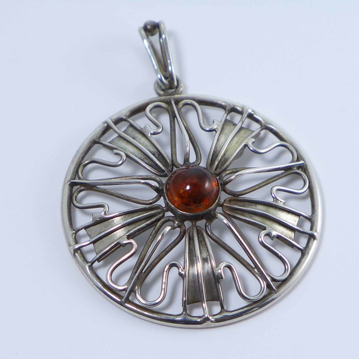 Louis Vausch - Amber pendant from the 1920s