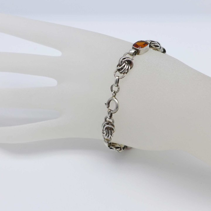 Andreas Daub - knot bracelet in silver