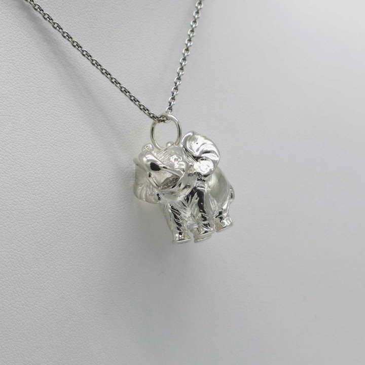 Anhänger Elefant in Silber