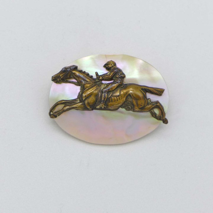 Riding brooch from the 1930s