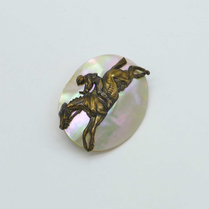 Riding brooch from the 1930s