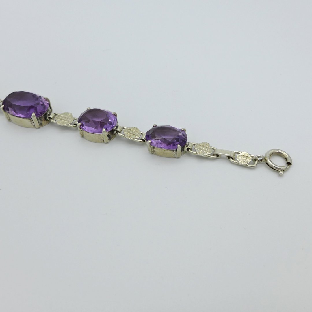 Amethyst Bracelet from the 19th Century