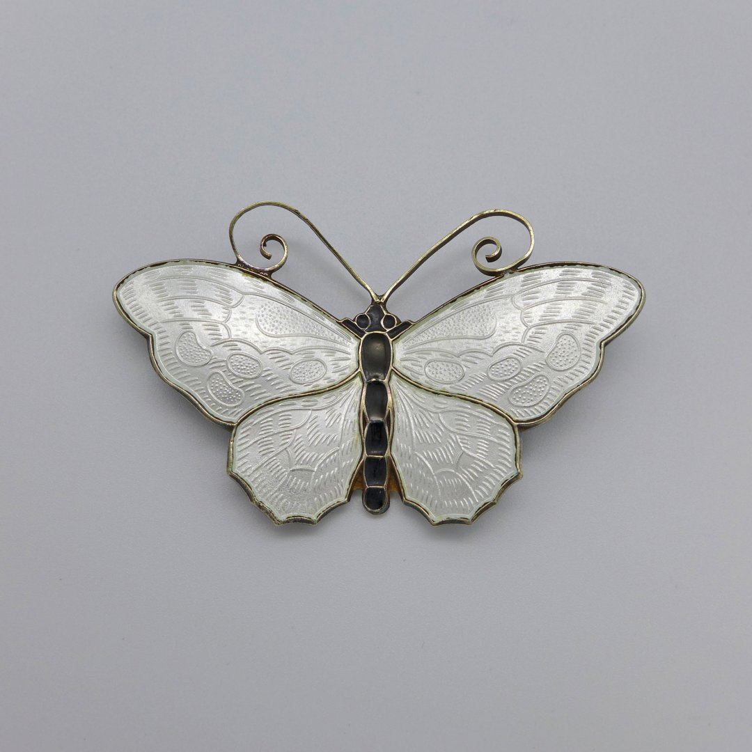 David Andersen - Butterfly in enamel