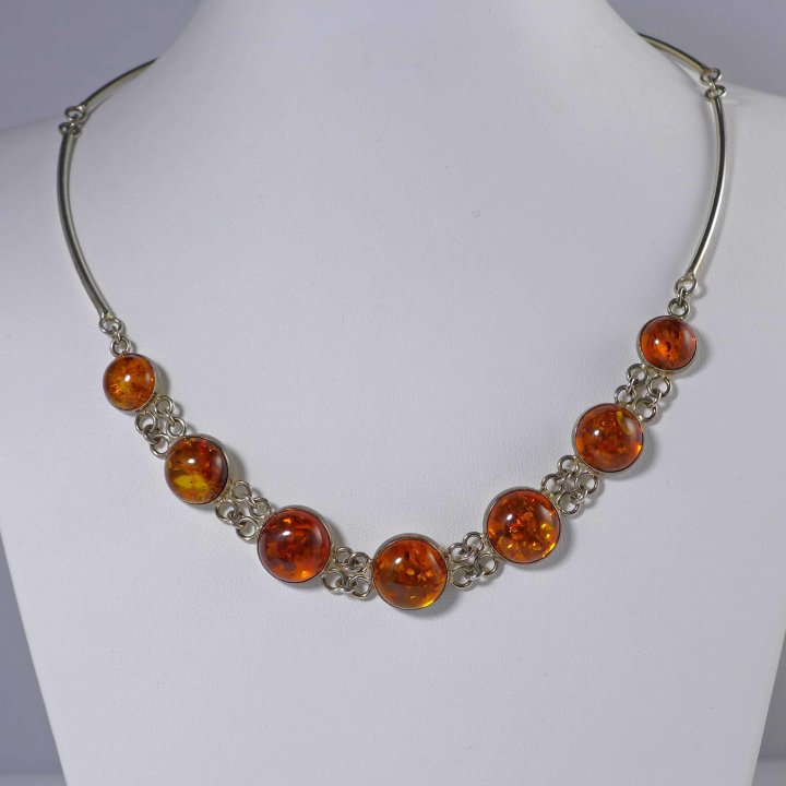 Amber necklace from the 1970s