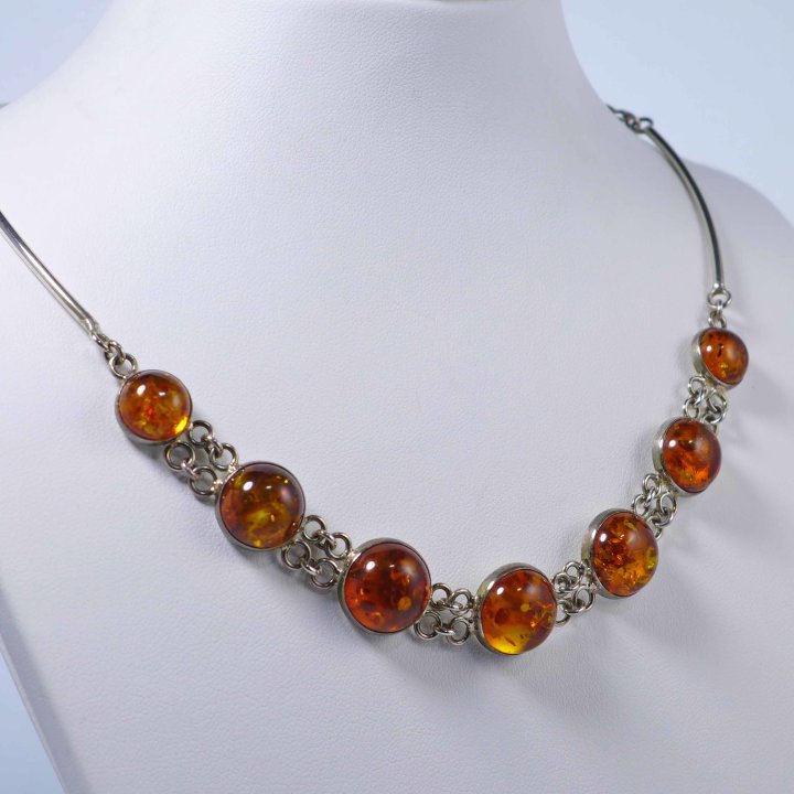 Amber necklace from the 1970s