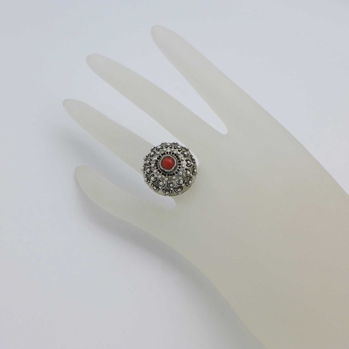 Handmade silver ring from the 1930s