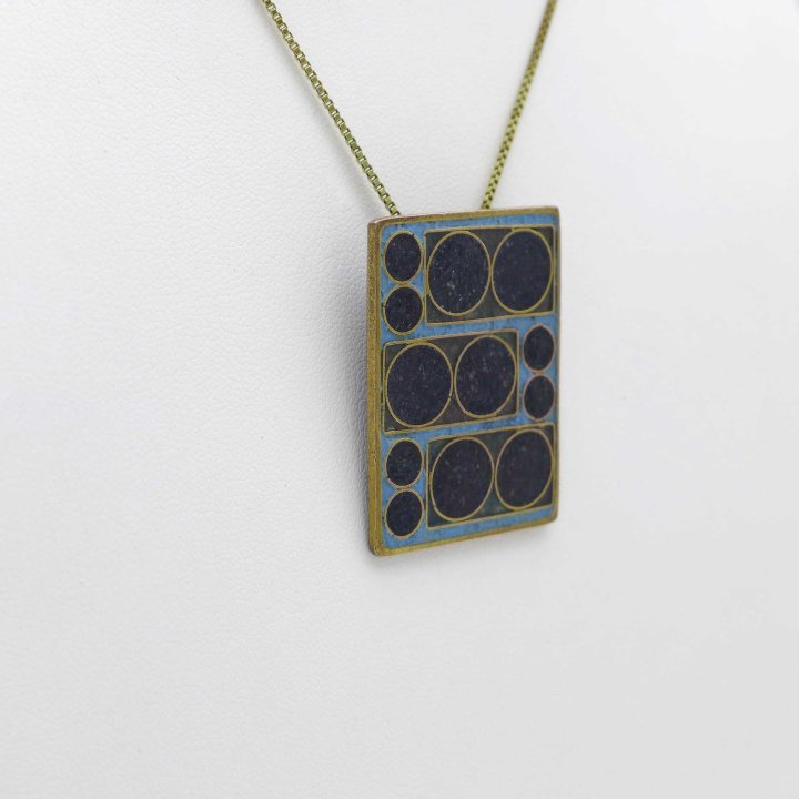 Enamel pendant from the 1960s