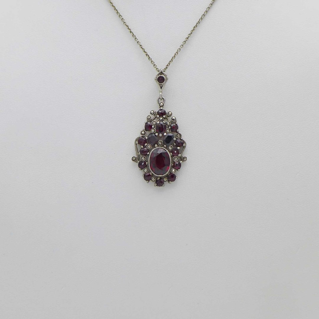 Silver pendant from around 1900.