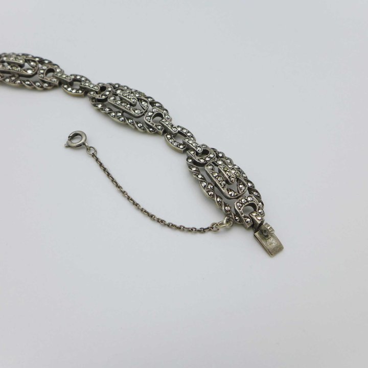 Carl Bauer - Armband mit Markasiten aus dem Art Déco