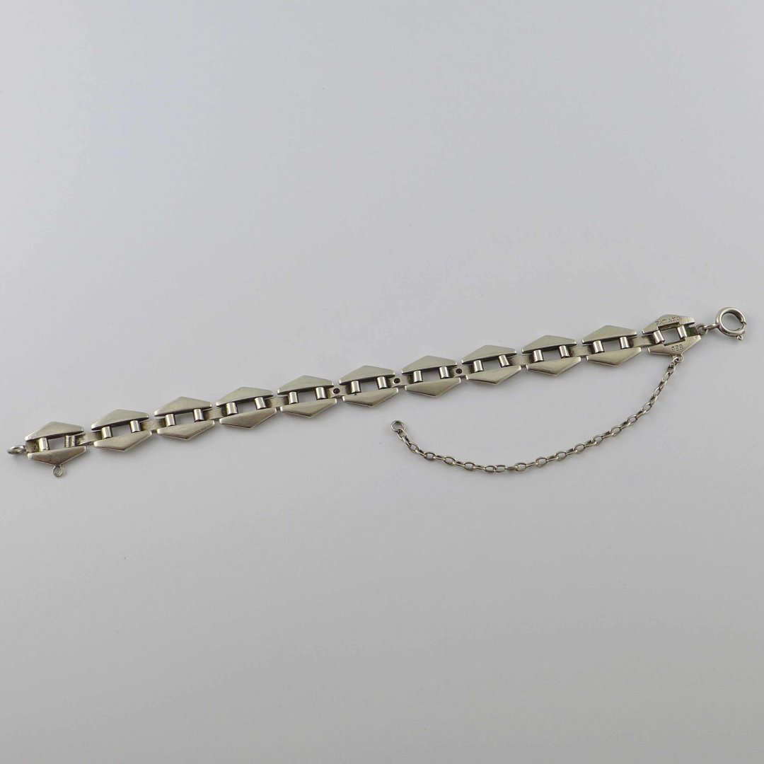 Art nouveau bracelet in silver